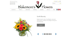 Desktop Screenshot of blakemoresflowers.com
